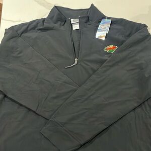 MN WILD NHL Licensed quarter zip windbreaker XXL- NWT